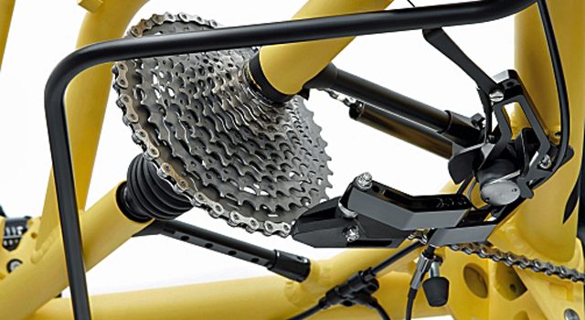 Liniært gearskift fra Hase Bikes