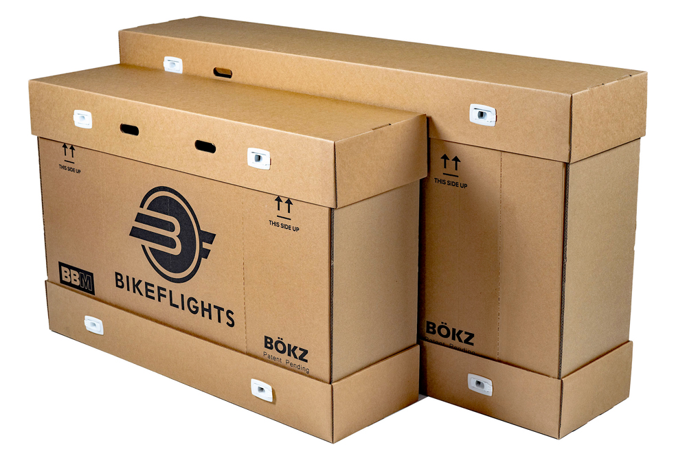 Genanvendelig cykeltransportkasse fra BikeFlights –