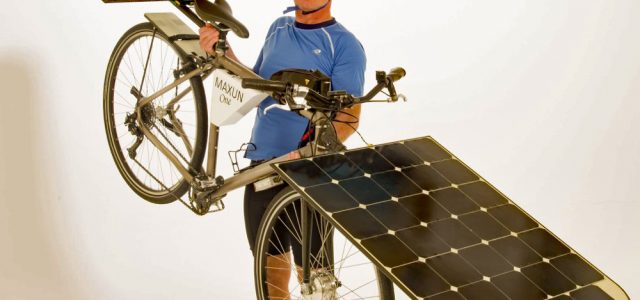 Første cykel der udelukkende drives af solen…