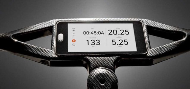 Cykelstyr med integreret touch skærm