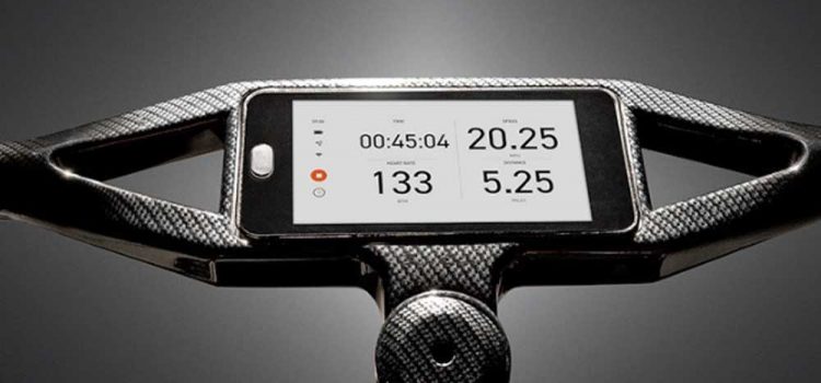Cykelstyr med integreret touch skærm